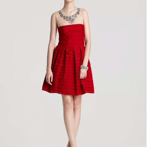 BCBGMaxAzria Red Marina Dress - Picture 7 of 8